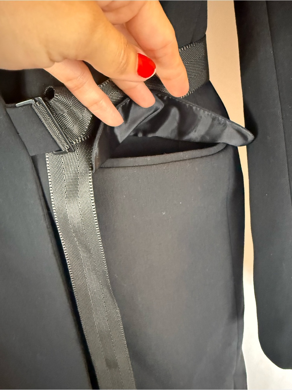 NWT GSTQ women Full Court Blazer Black size: XS - Picture 10 of 17